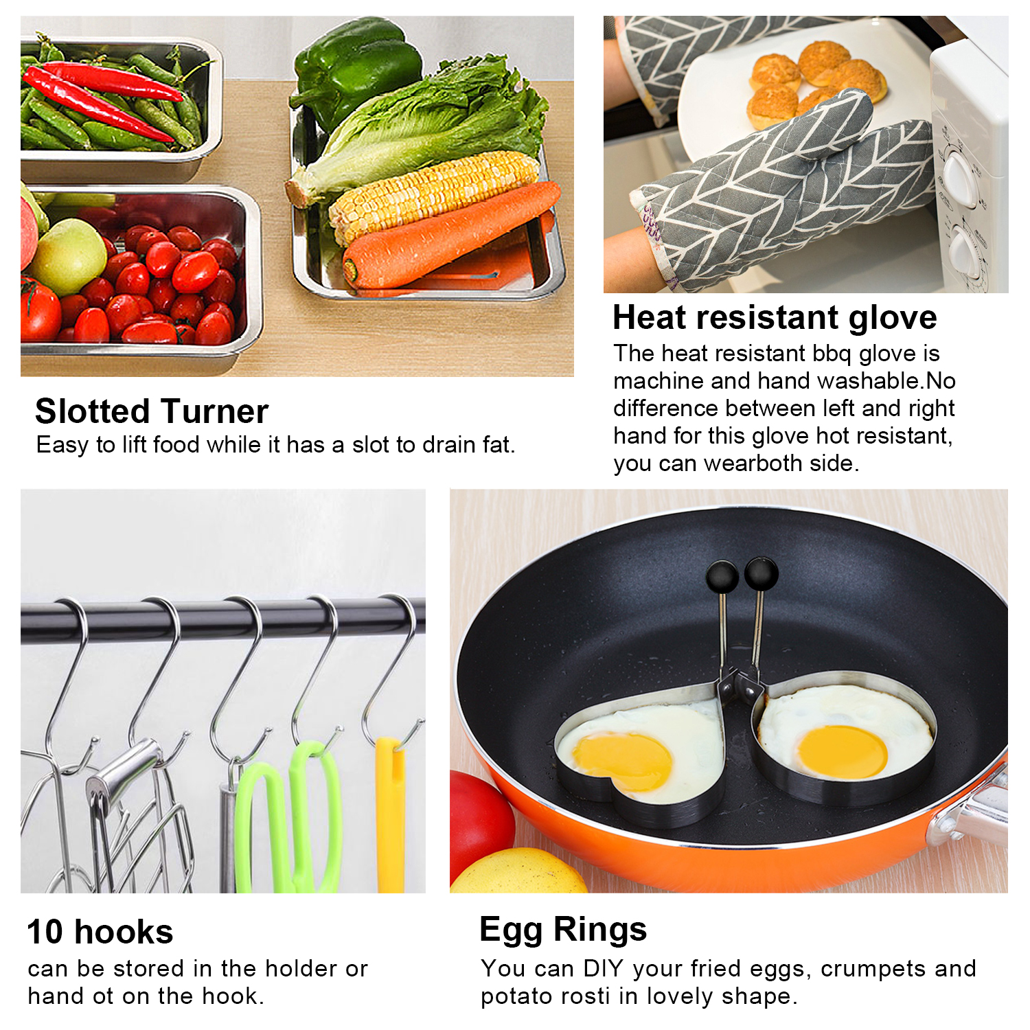 Hot Sale Stainless Steel Outdoor Barbecue Tools Set Teppanyaki Spatula BBQ Grilling Tools Camping Kitchen Tools Set