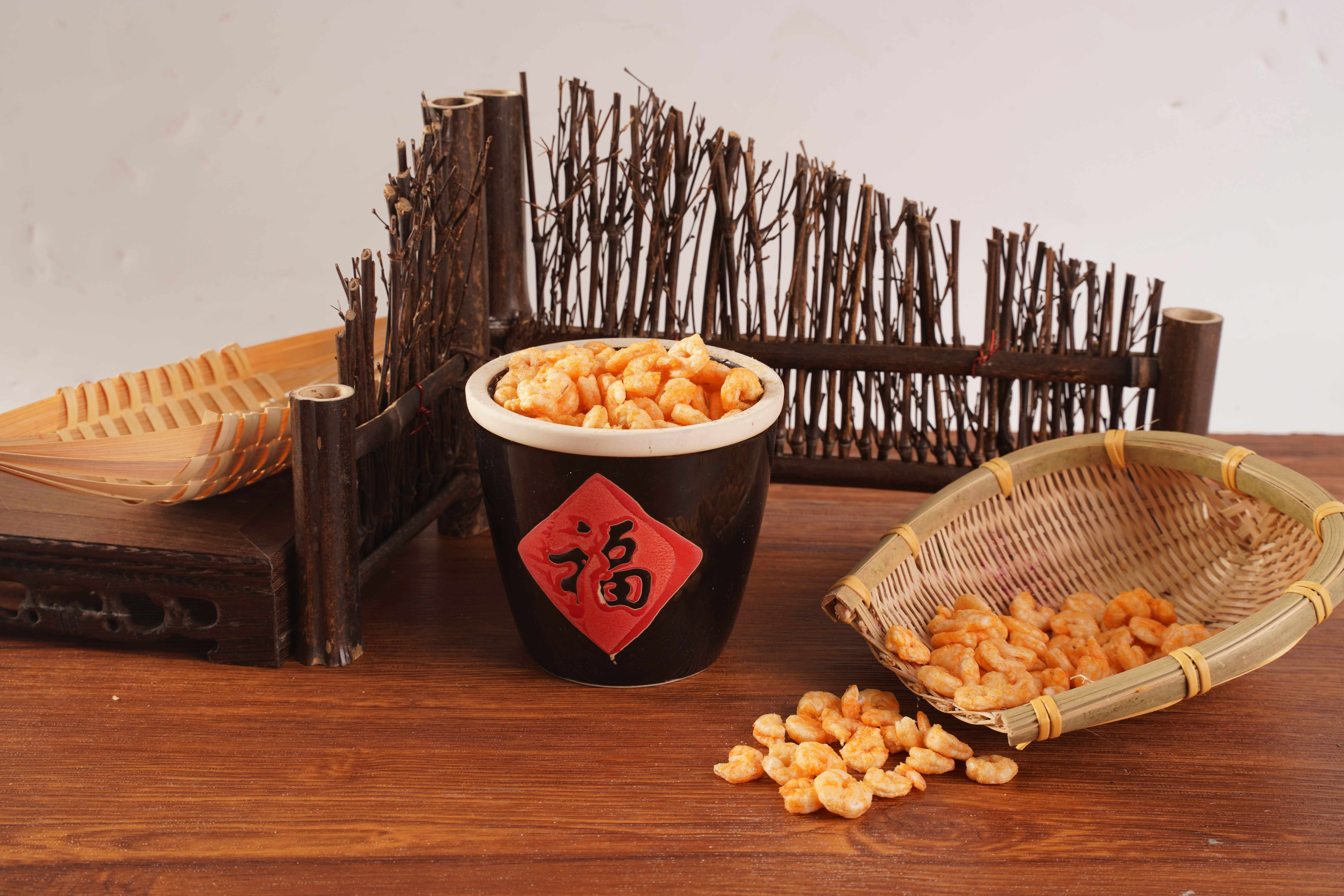 Supply Freeze Dried Peeled Shrimp Clean Label Seafood Ingredient for Food Processing