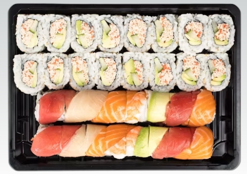 Rainbow and California Roll Tray.png