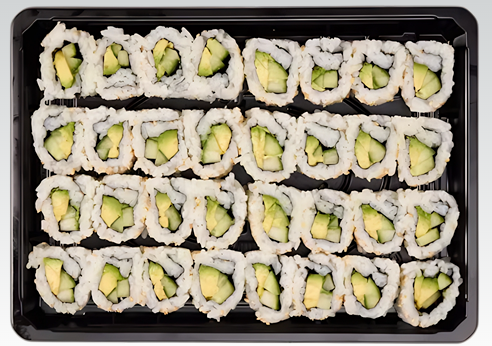 Avocado And Cucumber Roll Tray.png