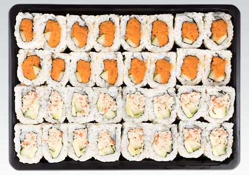 California and Spicy Tuna Roll Tray.png